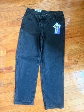 Future Collective Kahlana Barfield Brown Black Wash Jeans NWT Sz 6